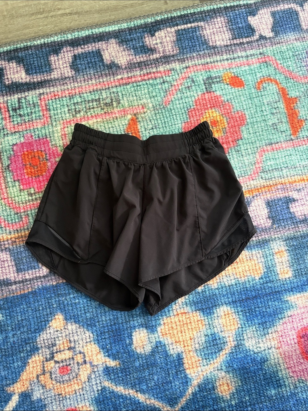 lululemon athletica Black Hottie Hot Low Rise 4in Women's Athletic Shorts
